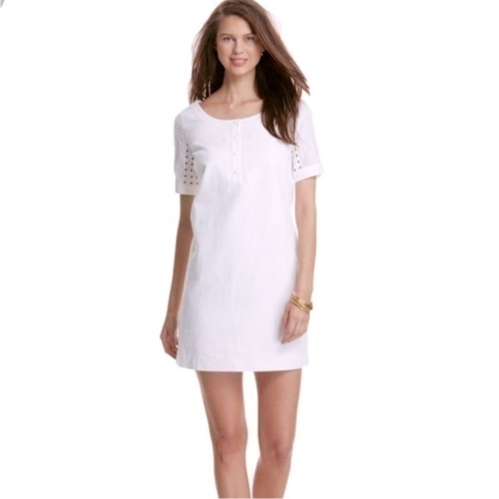 Vineyard Vines Eyelet City Shift Dress